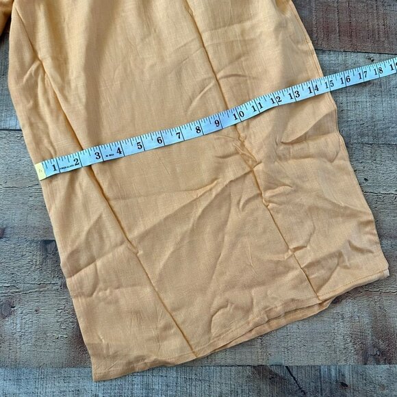 ASOS Curve Cami Minimal Pocket Jumpsuit in acorn plus size wide leg romper -16 - Picture 10 of 11